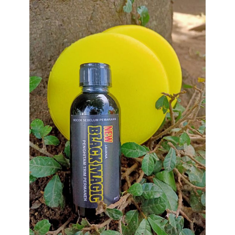 (COD) BLACK MAGIC 60ML Penghitam Dasbord PERMANENT