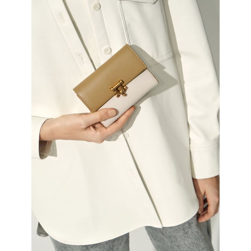 Ck Accent Mini Wallet Ori