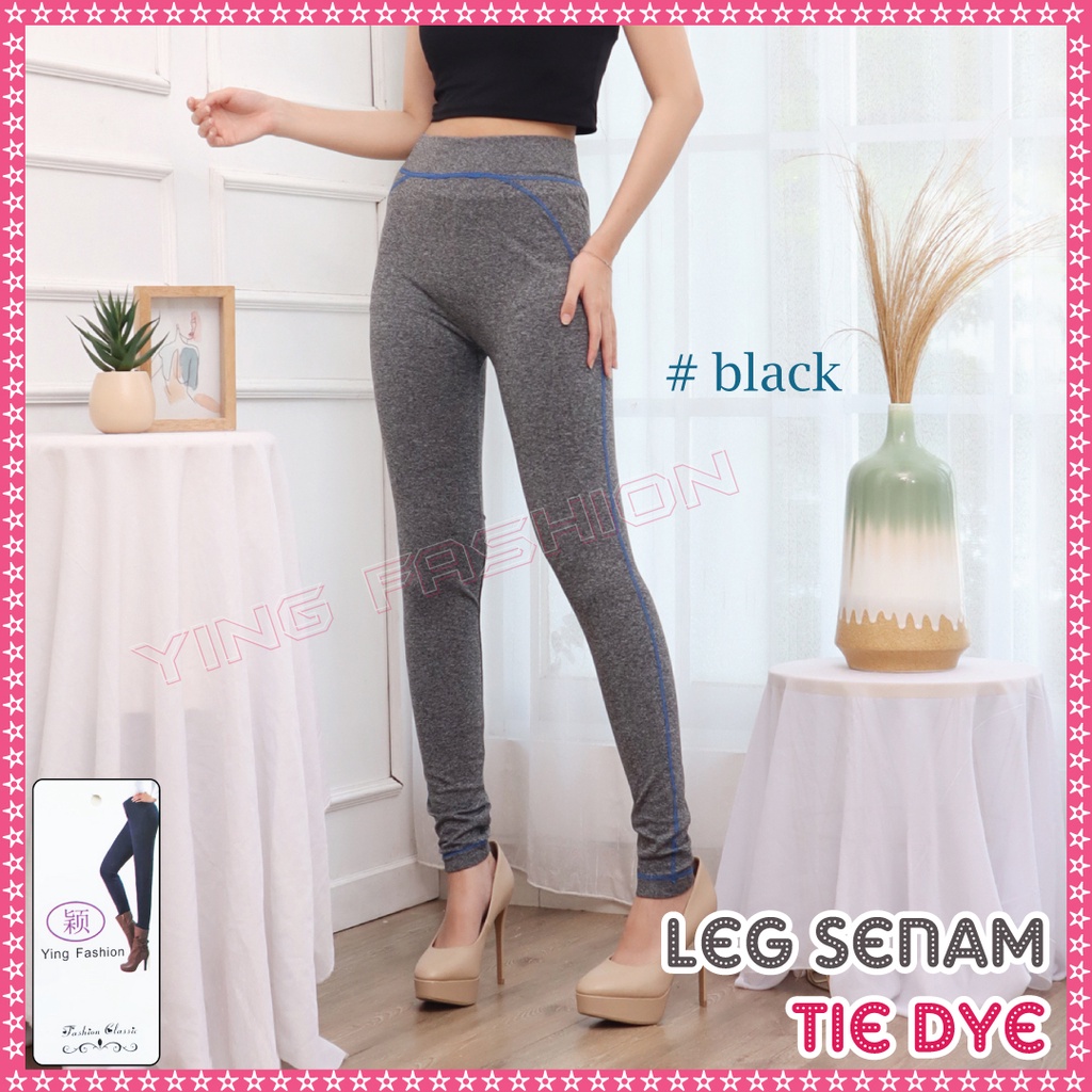 Legging Senam Tie Dye Import / Legging senam wanita / legging yoga wanita / legging fashion import