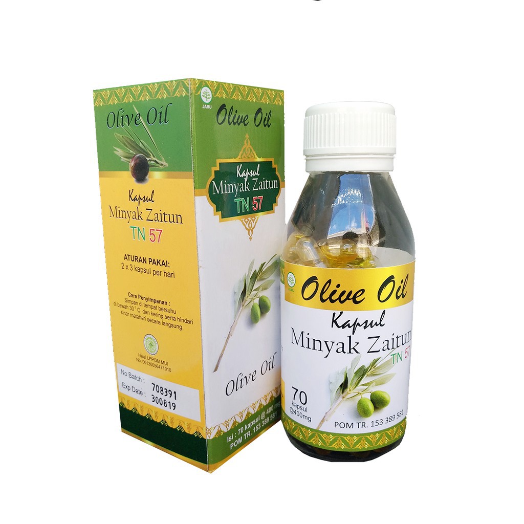 Minyak Zaitun Zait Mubarok Soft Gel Olive Oil Tn57 Toga Nusantara Original 70 Kapsul Shopee Indonesia