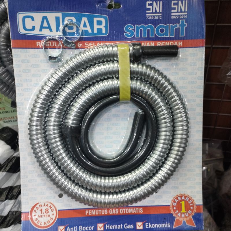 Selang Gas GASTRON/SANEX/CAISAR Flexible 1.8M SNI