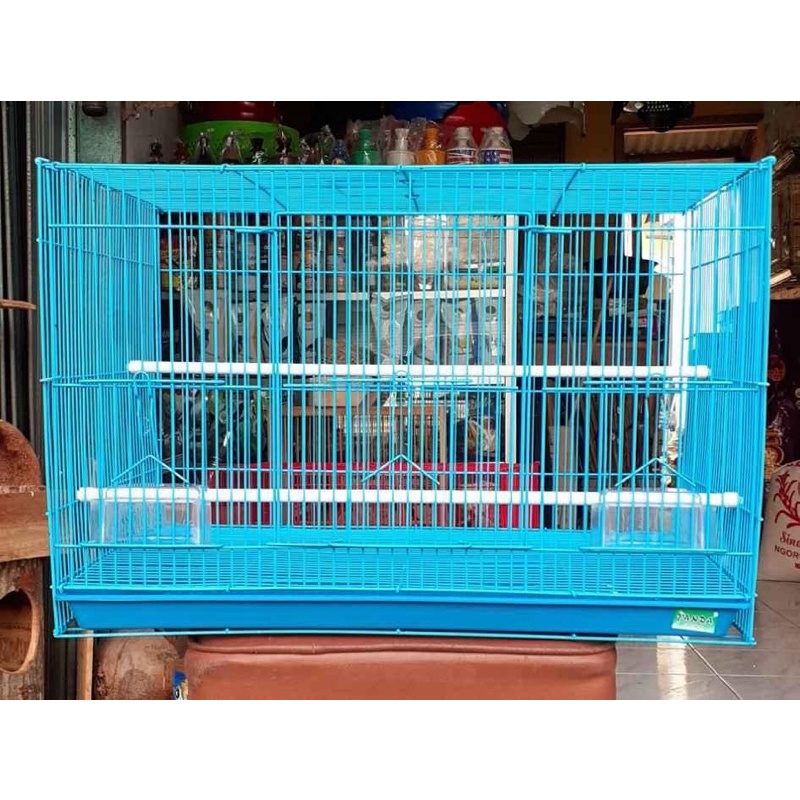 Kandang kucing kelinci sugar glider burung size L 60x42x40-4