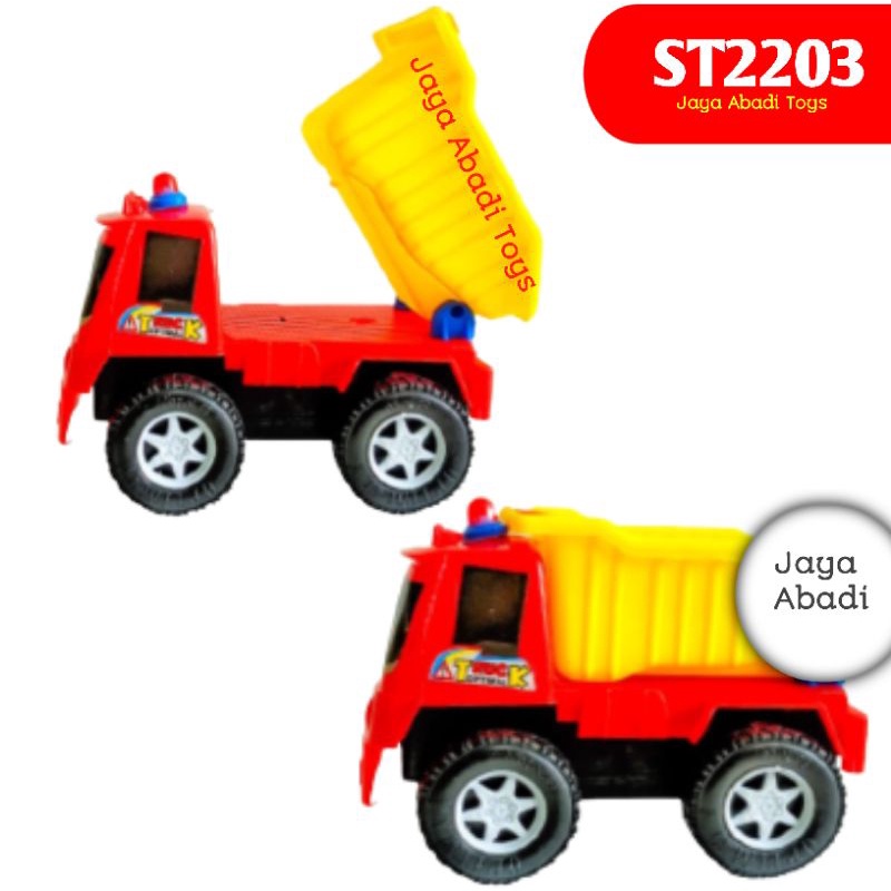 ST 2203 - Mainan Mobil Truk Dum / Dump Truck Jomplang ST2203