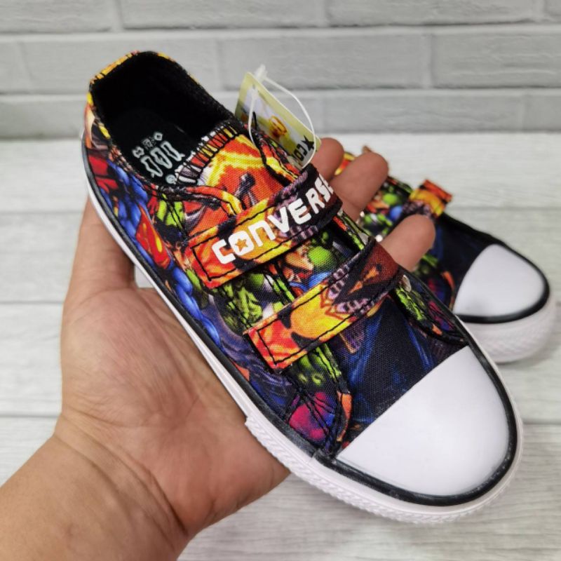 Sepatu Anak Converse Marvell Universe Size 26 - 35 Premium Quality