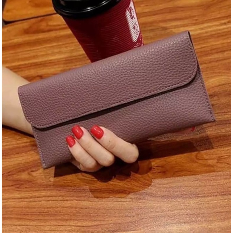 DOMPET WANITA PANJANG SIMPLE MODERN WOMEN WALLET