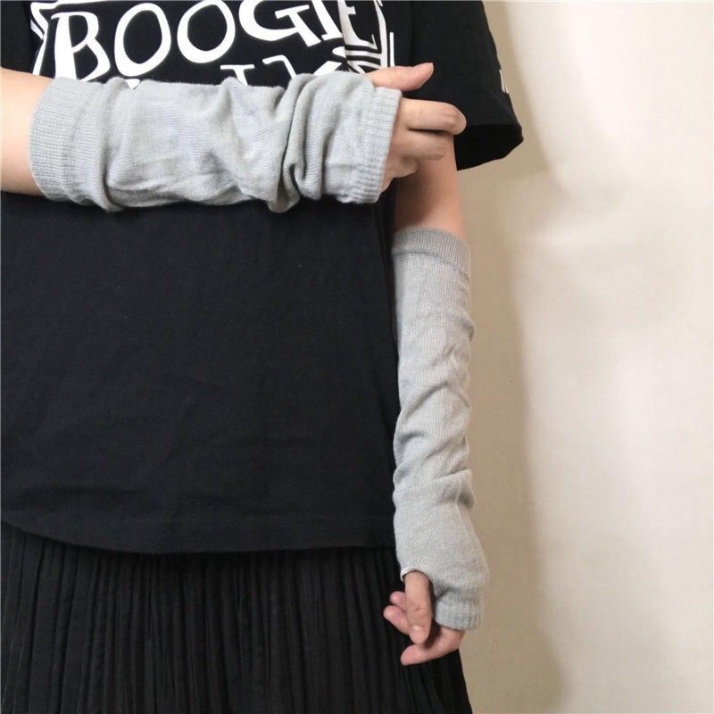 Manset Jempol / Manset Tangan Wanita / Handsock Lembut Wanita / Kain