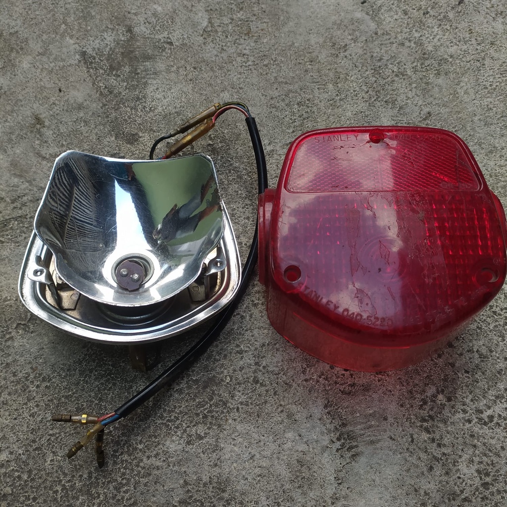 Stoplamp Lampu Belakang Kawasaki Binter Kh100 Binter Merzy Binter GTO Original Copotan Motor