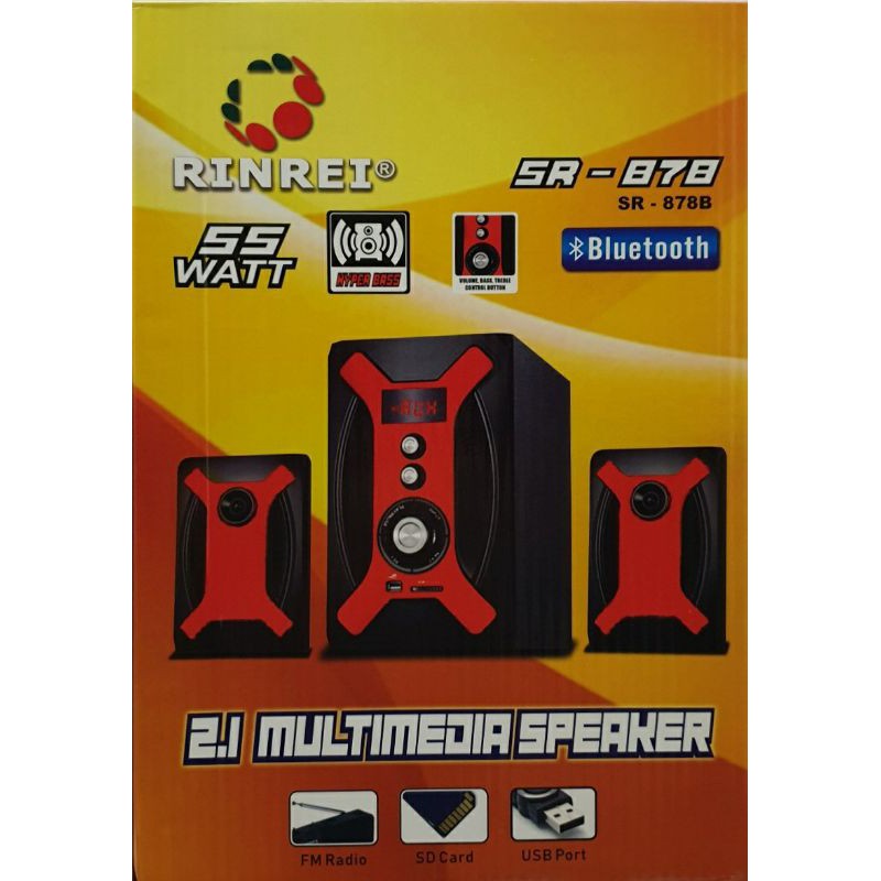 Speaker Bluetooth Rinrei SR878B Radio