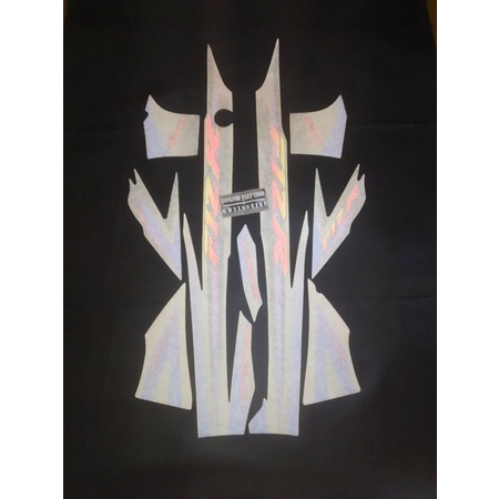 striping stiker sticker lis yamaha fizr f1zr 2003 2004 biru hitam original