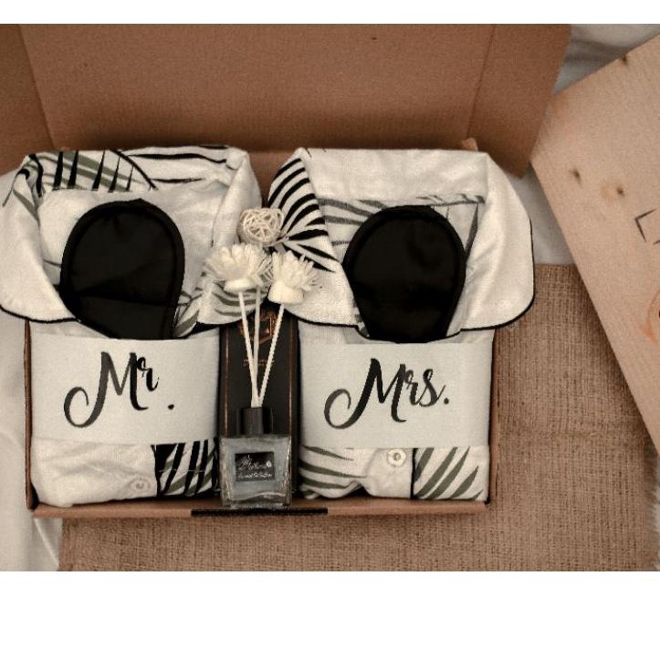 Telah Hadir.. Hampers Wedding / Kado nikah / Hampers Pernikahan / Seserahan / Hampers Piyama Couple 