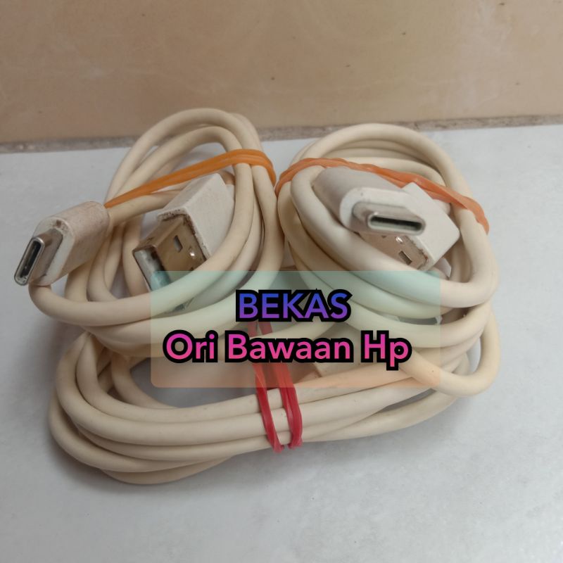 KABEL DATA OPPO A9 (2020) | A5 (2020) | A52 ORI BAWAAN HP TIPE C
