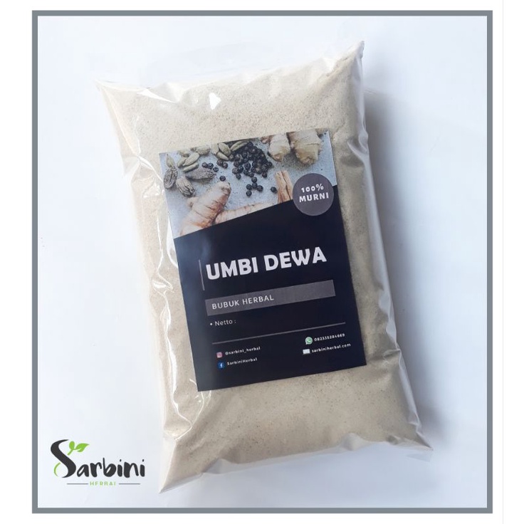 Umbi Daun Dewa Bubuk 1 kg
