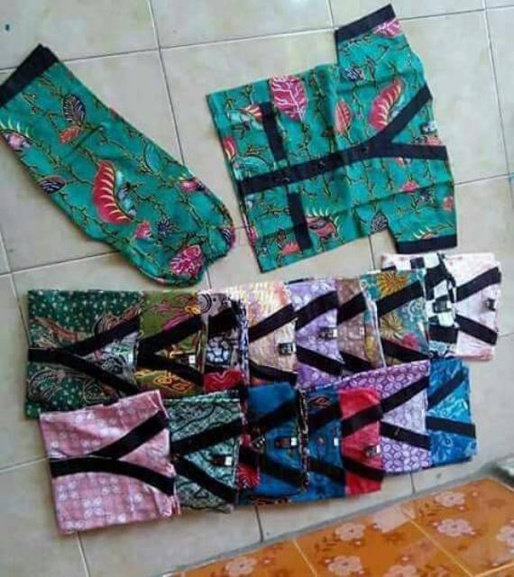 Set Piyama Anak Usia 8-9-10-11-12 Tahun, Kimono Batik Anak