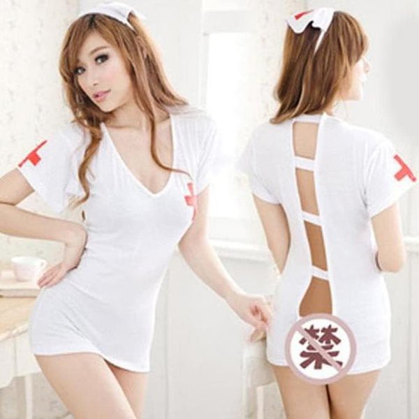 Barang Berkualitas   Terlaris ... Promo Sexy Lingerie Costume Suster Nurse Kostum Asisten Dokter