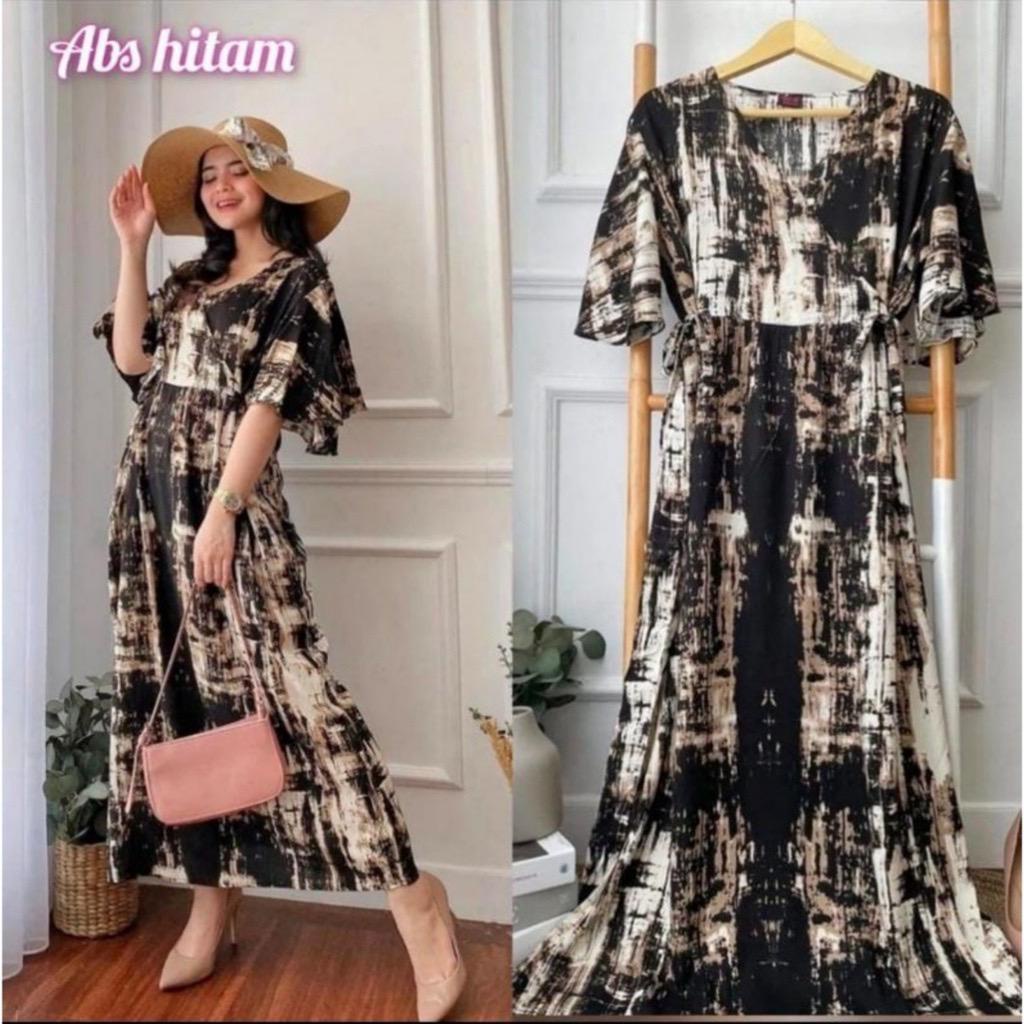 DASTER KIMONO Model Lengan Lonceng Adem Halus