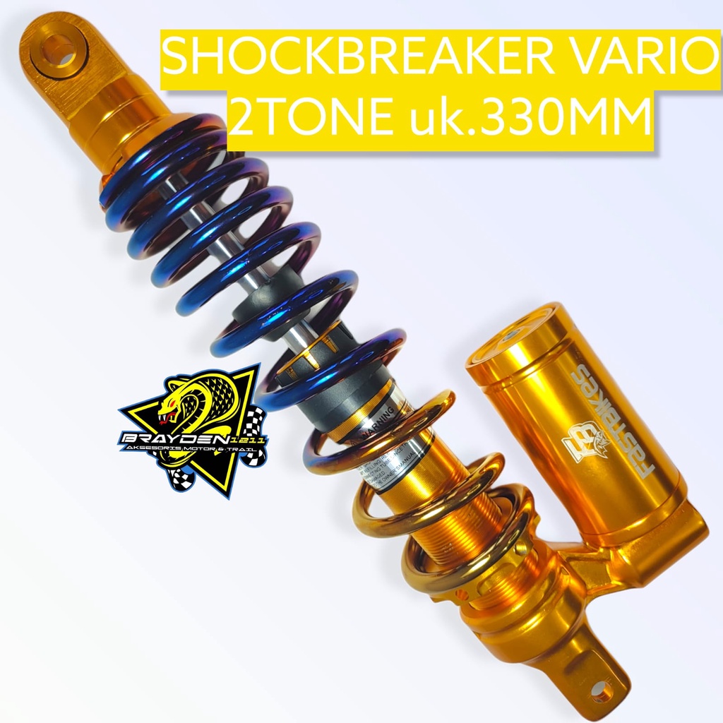 Shockbreaker belakang tabung bawah 2 tone mio vario beat