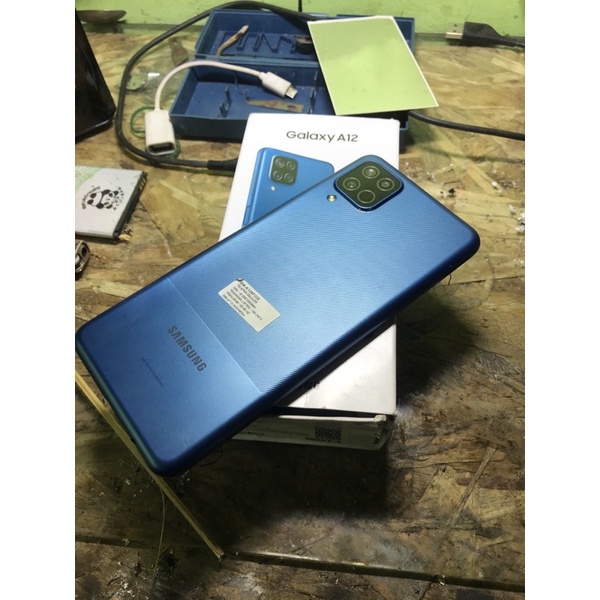 Samsung A125F 4/128gb  Minus Lcd (MESIN HIDUP) nyala normal