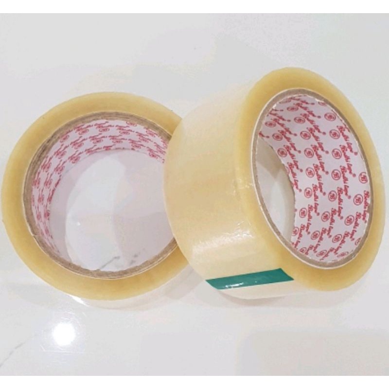 

[Promo] Lakban Bening 2 Inch 58mm x 100y / Roll Kualitas Bagus Harga Murah