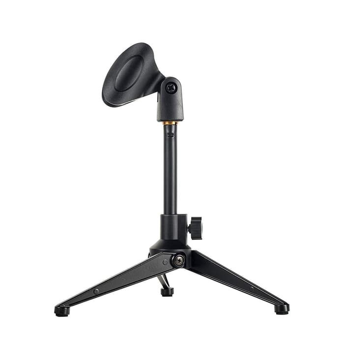 Stand Mic Mini A 204 Stand Microphone Meja Podcas Stand Mic