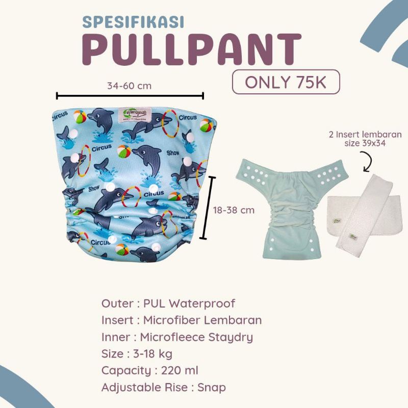 NINGRAT CLODI PULL UP PANT