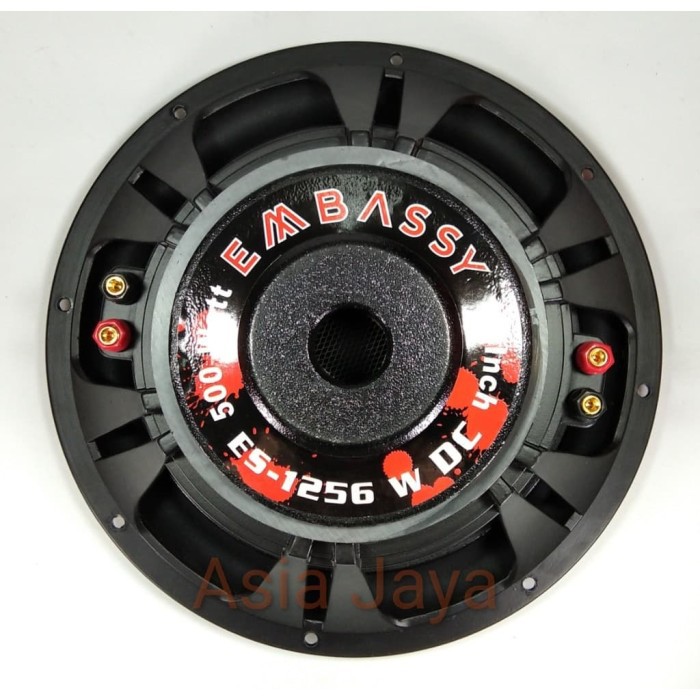Embassy ES-1256 W DC Subwoofer 12 Inch - Embassy ES 1256 WDC 600W