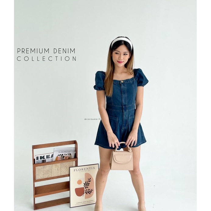 BARBIE JUMPSUIT - JUMPSUIT DENIM PREMIUM WANITA