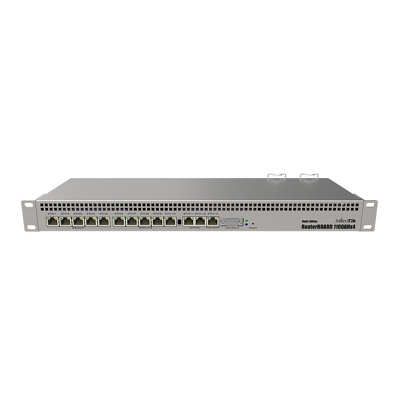 Mikrotik RB1100AHx4 Dude Edition Powerful 1U rackmount router