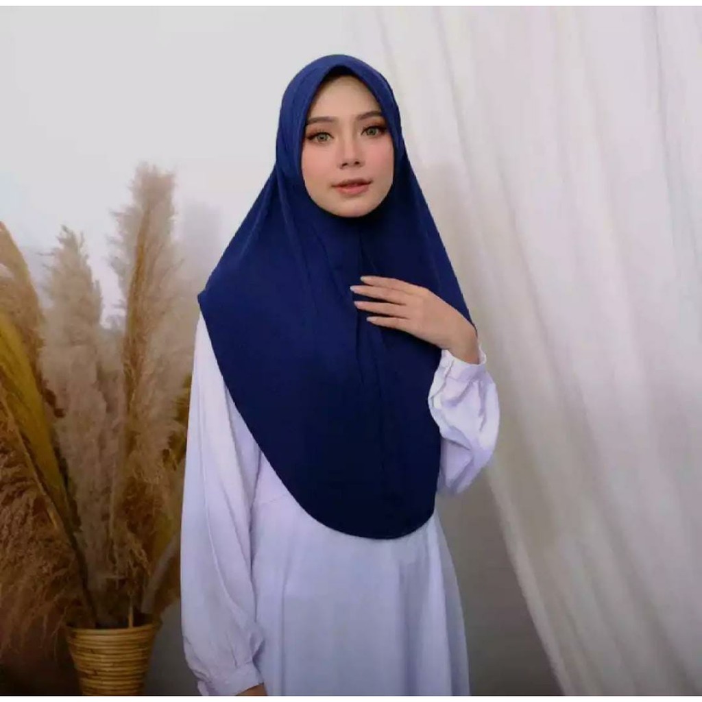 HIJAB HAMIDAH INSTAN JERSEY | HIJAB HAMIDAH MENUTUP DADA | JILBAB HAMIDAH JERSEY