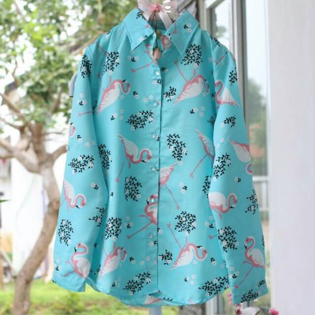 Kemeja Flago full Flaminggo Rp. 102.000