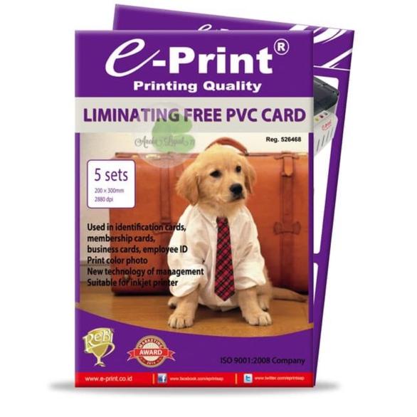 

Flash Sale - E-print Laminating PVC card kertas laminating id card ~