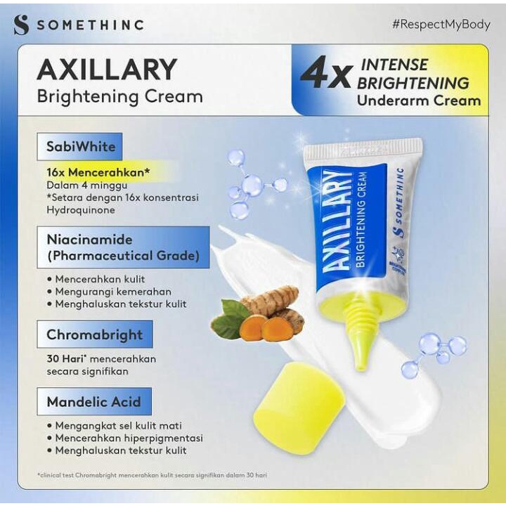 SOMETHINC AXILLARY BRIGHTENING CREAM  15GR