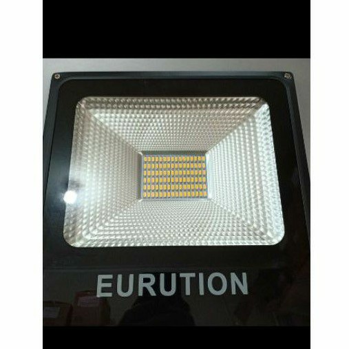 lampu sorot tembak 20 watt Eurution model tipis 20w cahaya putih kuning