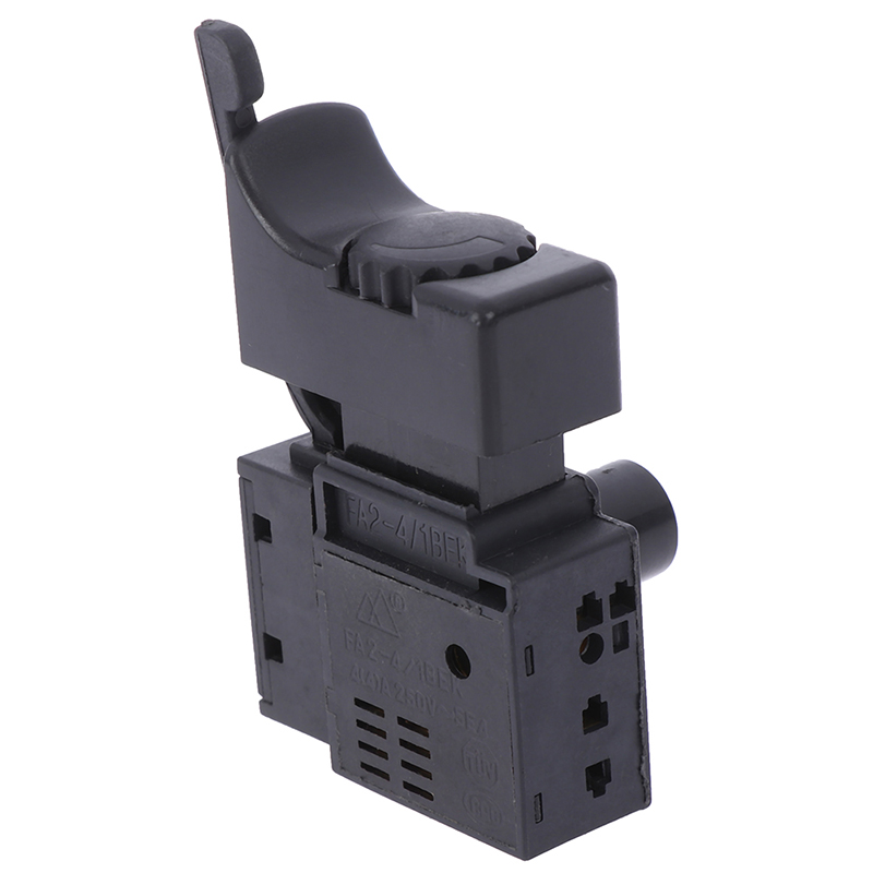 Fa2-4 / 1bek Saklar Tombol Trigger Kontrol Kecepatan Bor Elektrik 6a 250v Warna Hitam