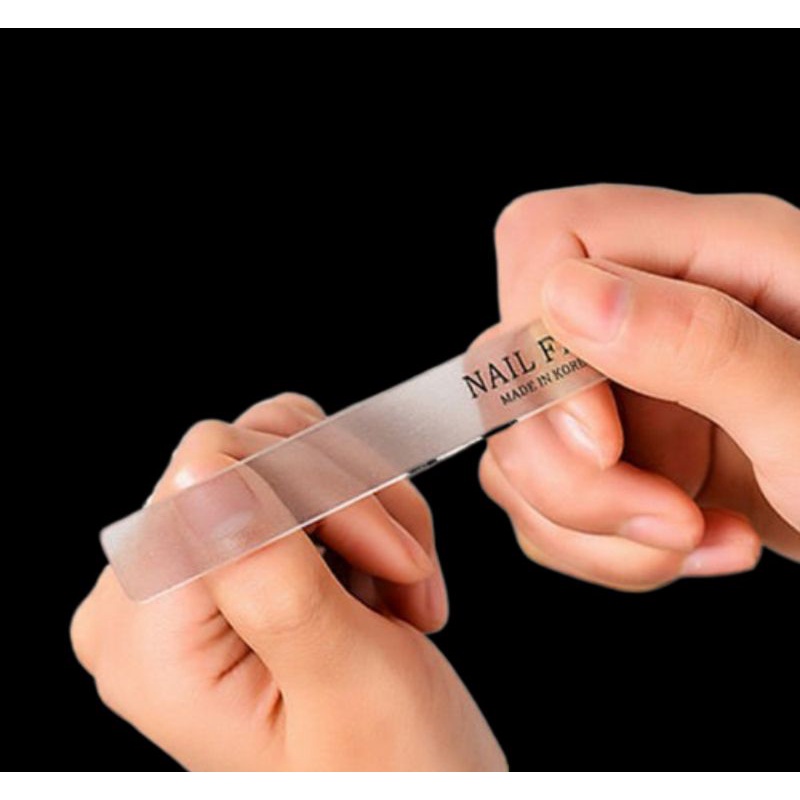 Nano Nail File Magic Shiner NanoGlass Kikir Kaca Pengkilap Kuku