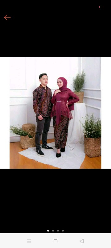 Maura Couple - Sania Ruffle Batik Couple Ori Ndoro Jowi Dnt Garansi Termurah Shopee - Mote Widya Mar