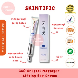 Image of SKINTIFIC - 360 Crystal Massager Lifting Eye Cream【BPOM】