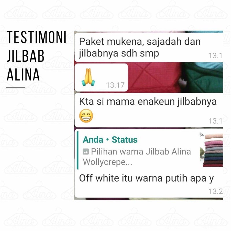 Instan Anak Tk Alina - Hijab Bergo Anak Size 2 Usia 1 2 Tahun