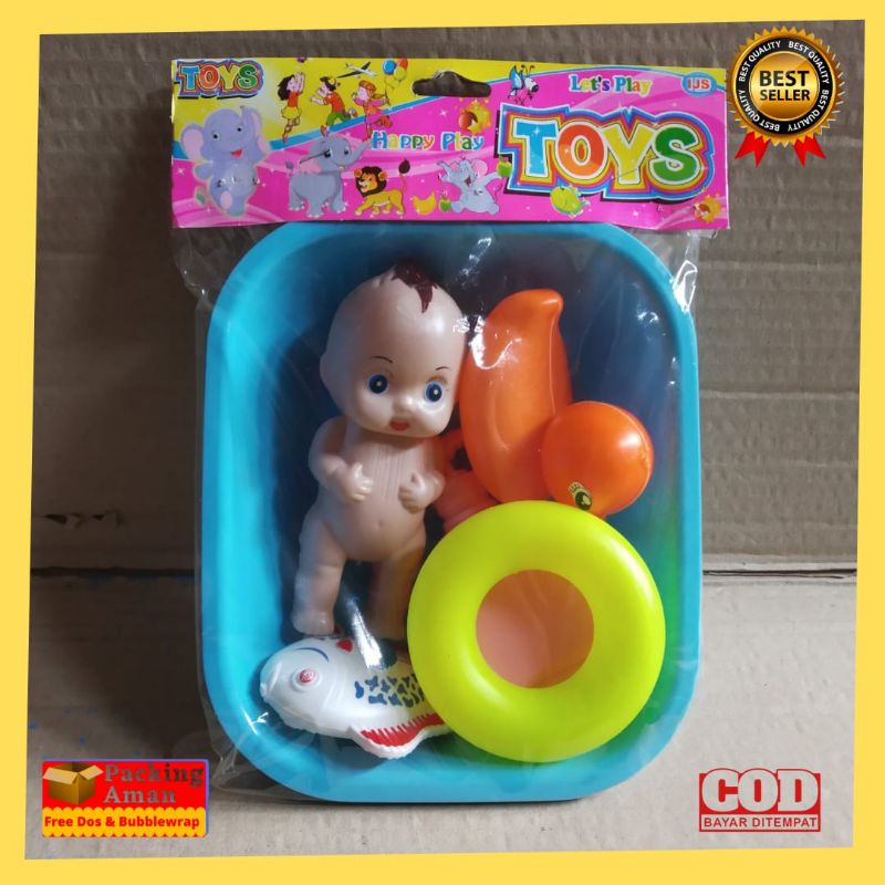 Mainan Anak Baby Bath Anise Oil Sabun Mandi Cair Bak Mandi Bayi Bebek Ikan Ring Donat Ukuran Tanggun