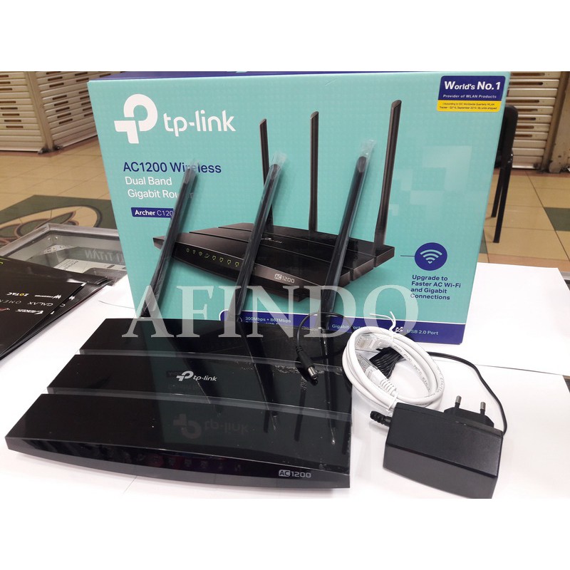 TpLink Archer C1200 : Wireless Dual Band Gigabit Router, 3 Antena