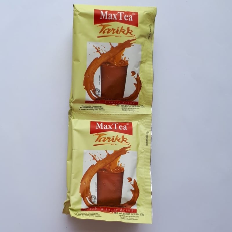 

INCOFOOD MaxTea Max Tea Tarikk | Peach Tea | Apple Tea | Lemon Tea | Jahe