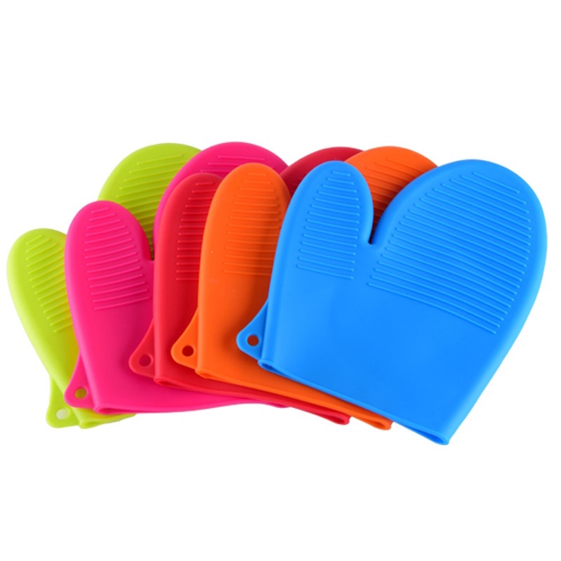 Sarung Tangan Silicone Anti Panas Pemegang Panci Anti Panas Oven Gloves 1 Pcs Pelindung Tangan Silicone TERMURAH TERLARIS