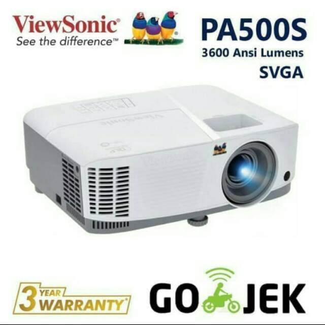 Projektor proyektor viewsonic pa500s 3600 ansi lumens