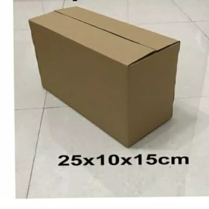 kardus ukuran 25x10x15