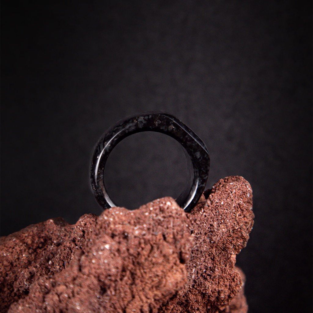 Cincin Black Jade ASLI Batu Alam Black Jade