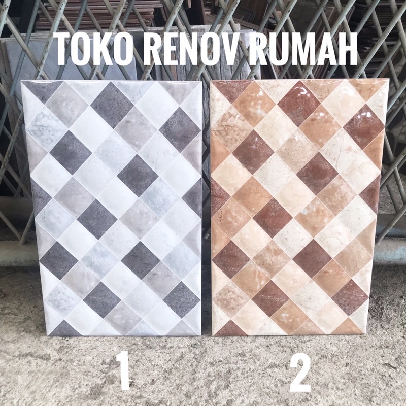 keramik dinding 25x40 diamond (glossy)/ keramik dinding dapur/ keramik dinding kamar mandi/ keramik 