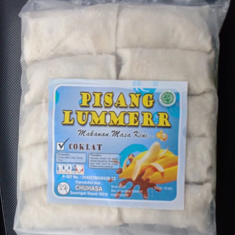 

Pisang Lumer Coklat isi 10