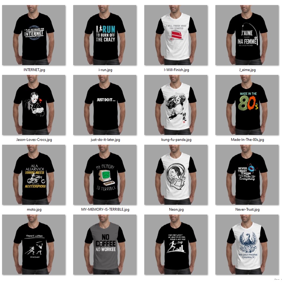 40 T-Shirt Designs