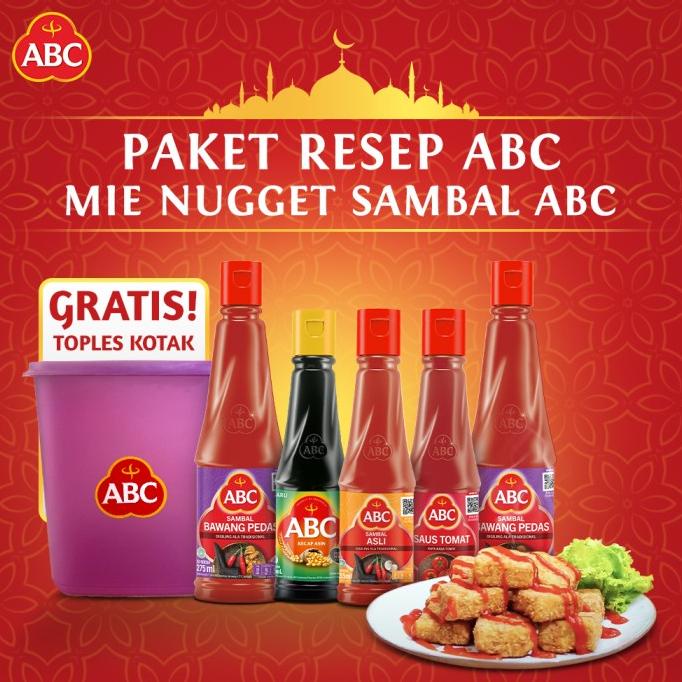 

ABC Paket Resep Nugget Mie - Saus Sambal, Saus Tomat, dan Kecap Asin