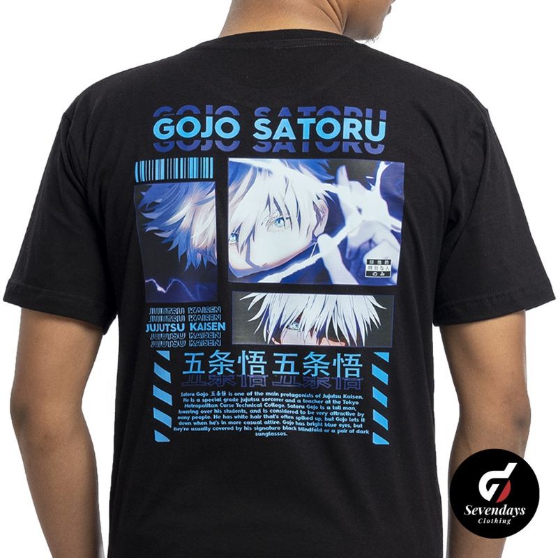 KAOS TSHIRT GOJO SATORU JUJUTSU KAISEN