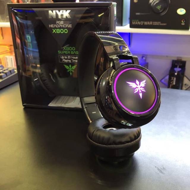 Nyk X800 Headset Gaming Bluetooth RGB